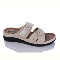 Шлепки Sali-2 203-52 бежевий