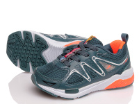 Кроссовки Kidsmix N3571b1 dark green-orange