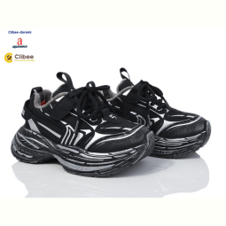 Кроссовки Clibee-Doremi A8655032 black фліс