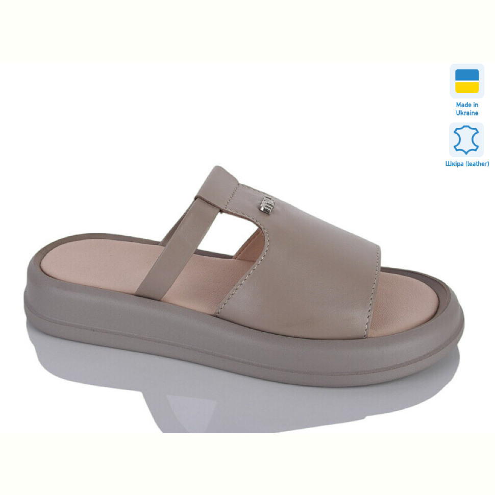 Шлепки Sali 741 капуч.к.