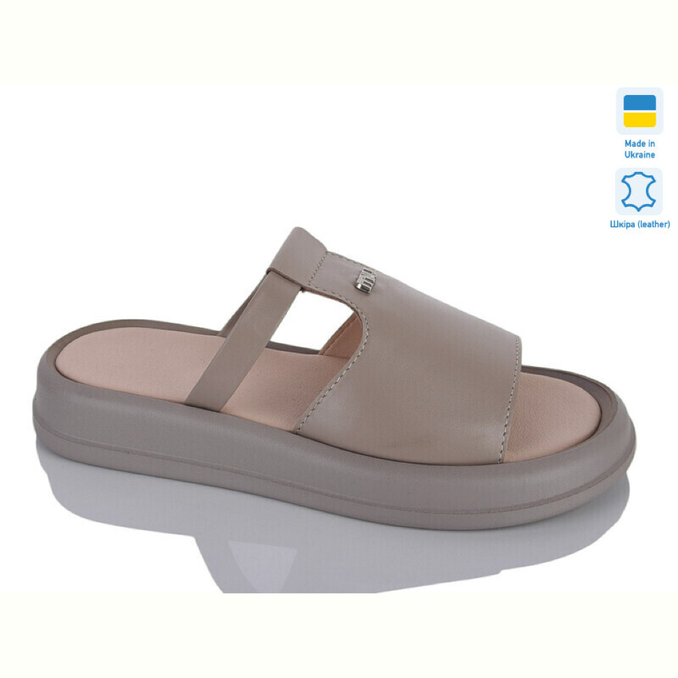 Шлепки Sali 741 капуч.к.