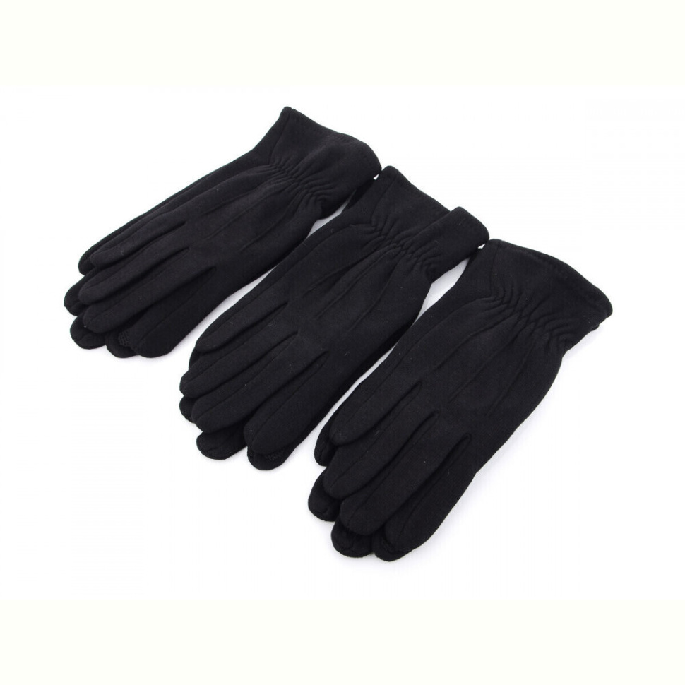 Перчатки RuBi A1 black трикотаж
