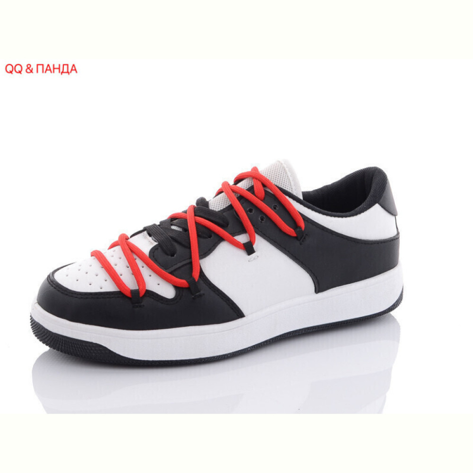 Кроссовки QQ&Панда BK75 white-black