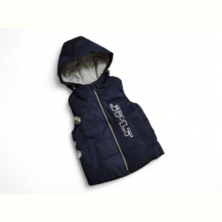 Жилетка Kids-modnik MJ216 т.синій