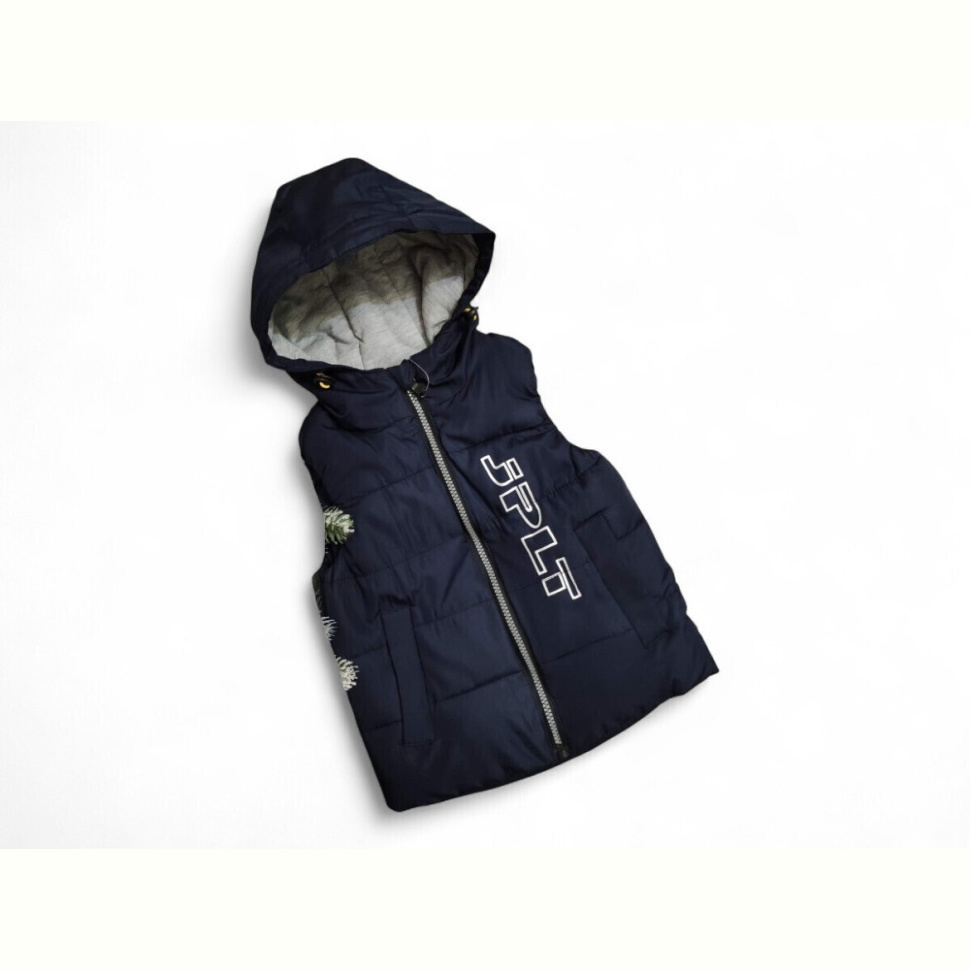 Жилетка Kids-modnik MJ216 т.синій