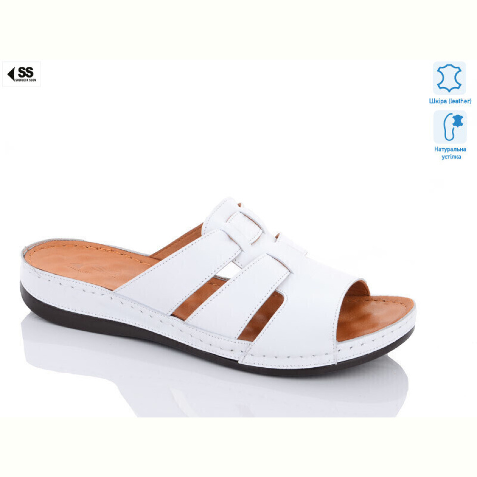 Шлепки SHERLOCK SOON БАТАЛ-327(32)