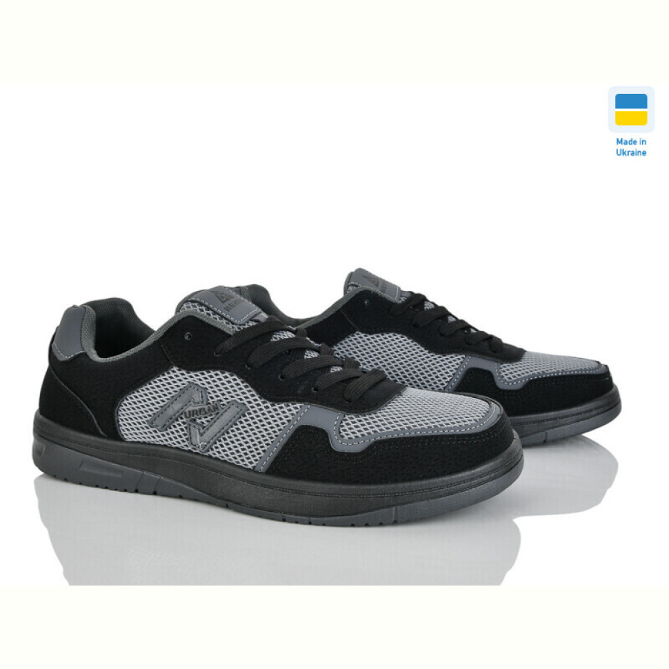 Кроссовки Progress Гіпаніс М1032 графіт-чорний