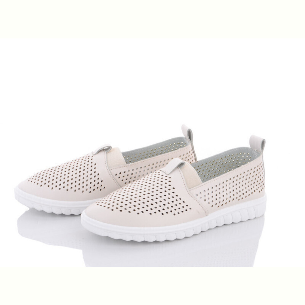 Слипоны Violeta 9-761 beige