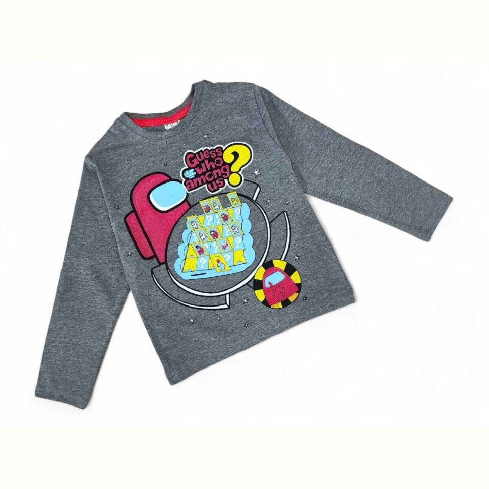 Батник Kids-modnik 4389 сірий міньйон