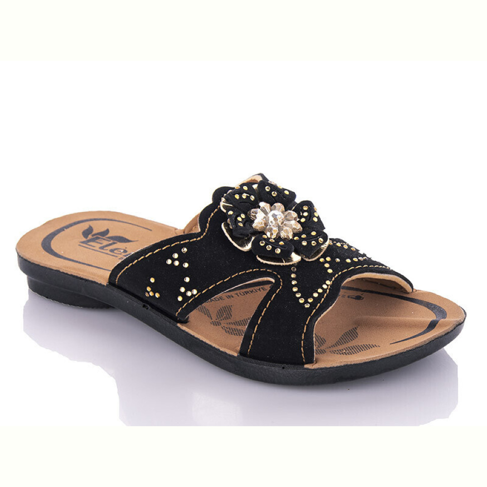 Шлепки DeMur K26-Elena 2 black (25-29)