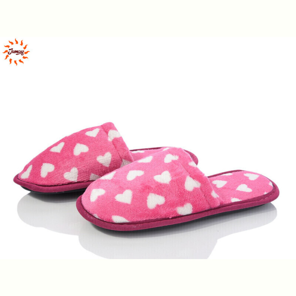 Тапки Jumay Капці жін серце рожеві