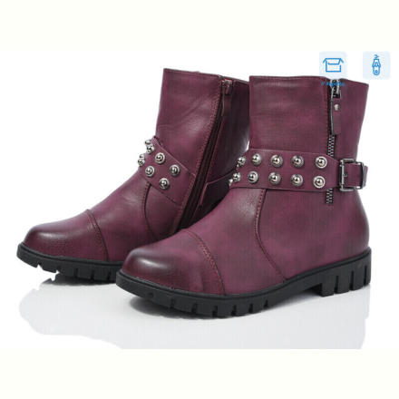 Ботинки Waldem W112-1 wine