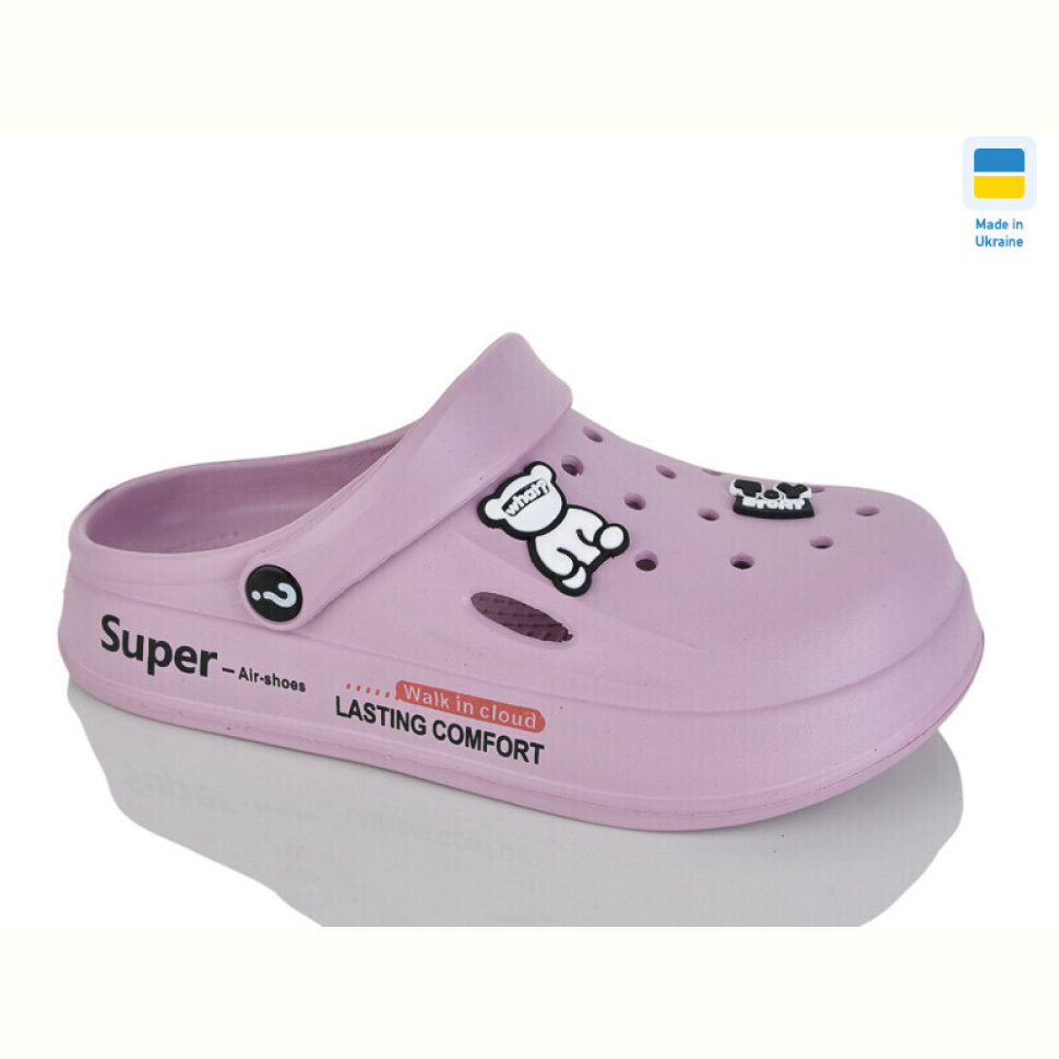 Кроксы Крок L108 нюдовий