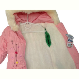 Куртка Kids-modnik K164 св.рожевий