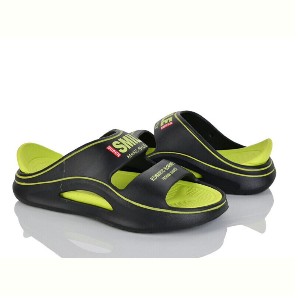 Шлепки Alimama-Girnaive 808 black-green