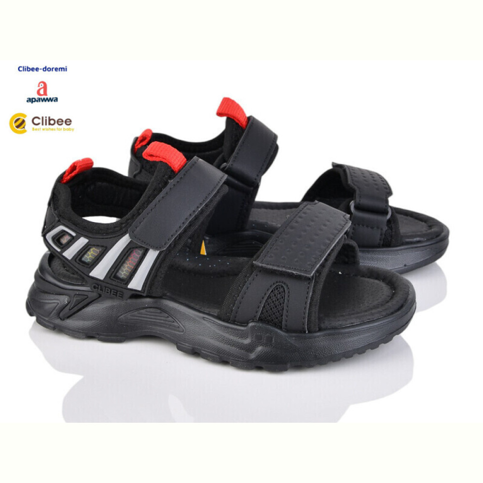 Сандалии Clibee-Doremi AC366 black-red