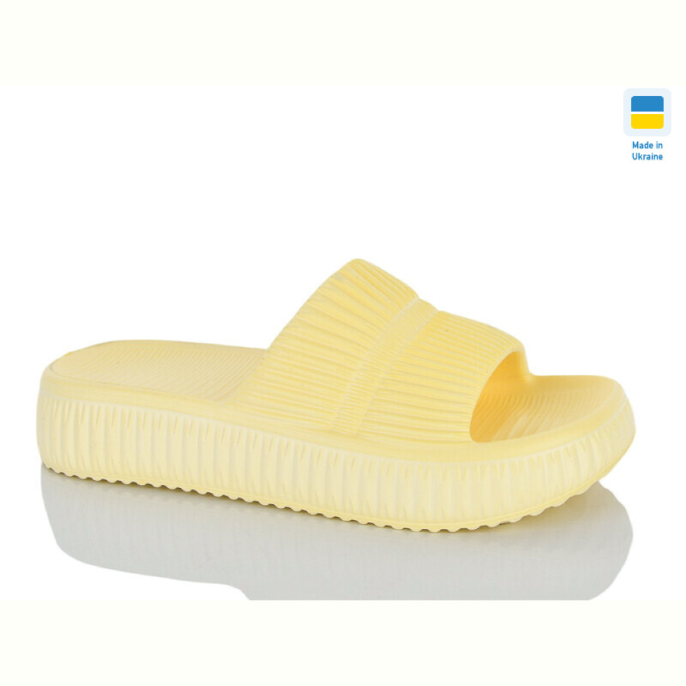 Шлепки DeMur W679 жовтий
