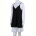 Платье Gelsomino 21-25011 black-white