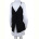 Платье Gelsomino 21-25011 black-white