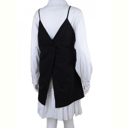 Платье Gelsomino 21-25011 black-white