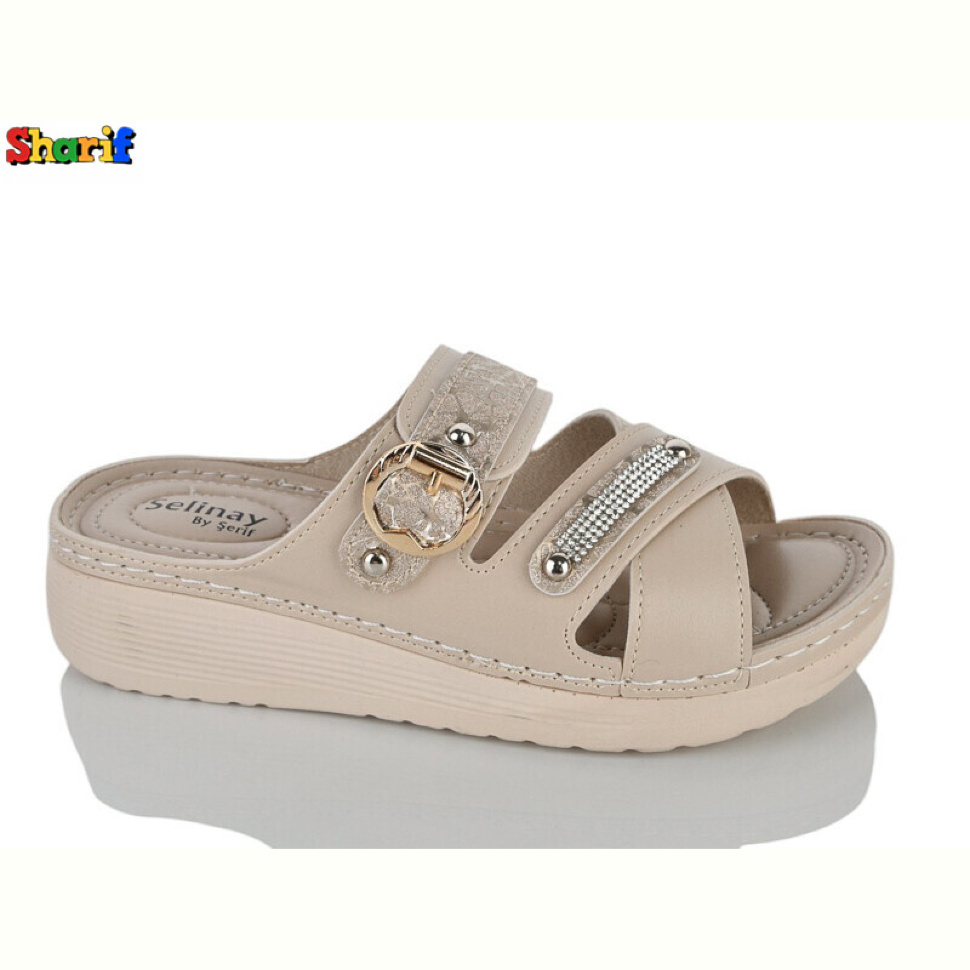 Шлепки Sharif 120 беж