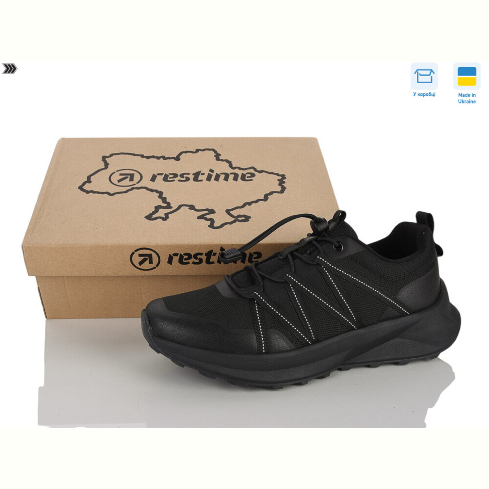 Кроссовки Restime AM026710 black
