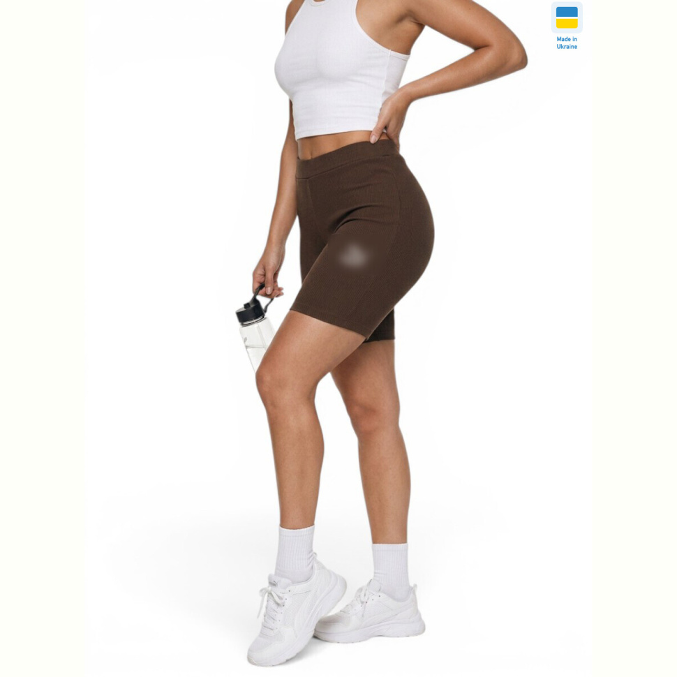 Велосипедки Sport style 51771PU шоколад