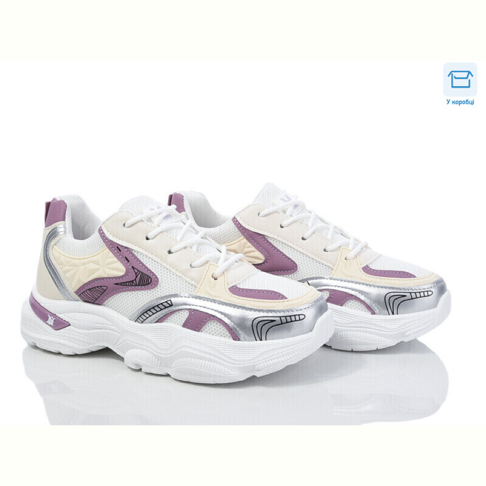 Кроссовки Синдикат взуття M4 white-purple