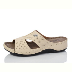 Шлепки Sali-2 D411 beige