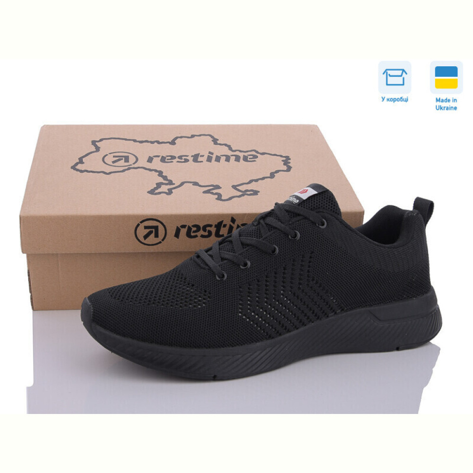Кроссовки Restime AGL24188 black