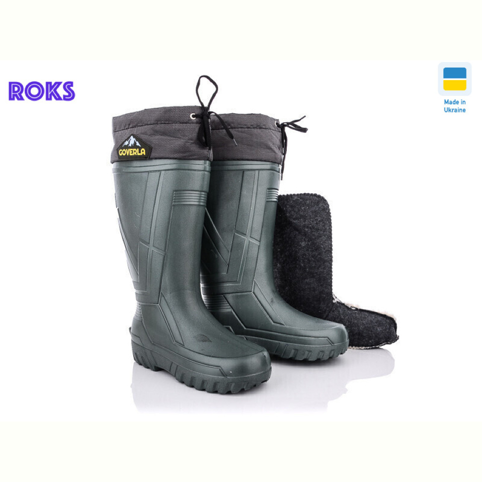 Сапоги из пены Roks M801 зелений