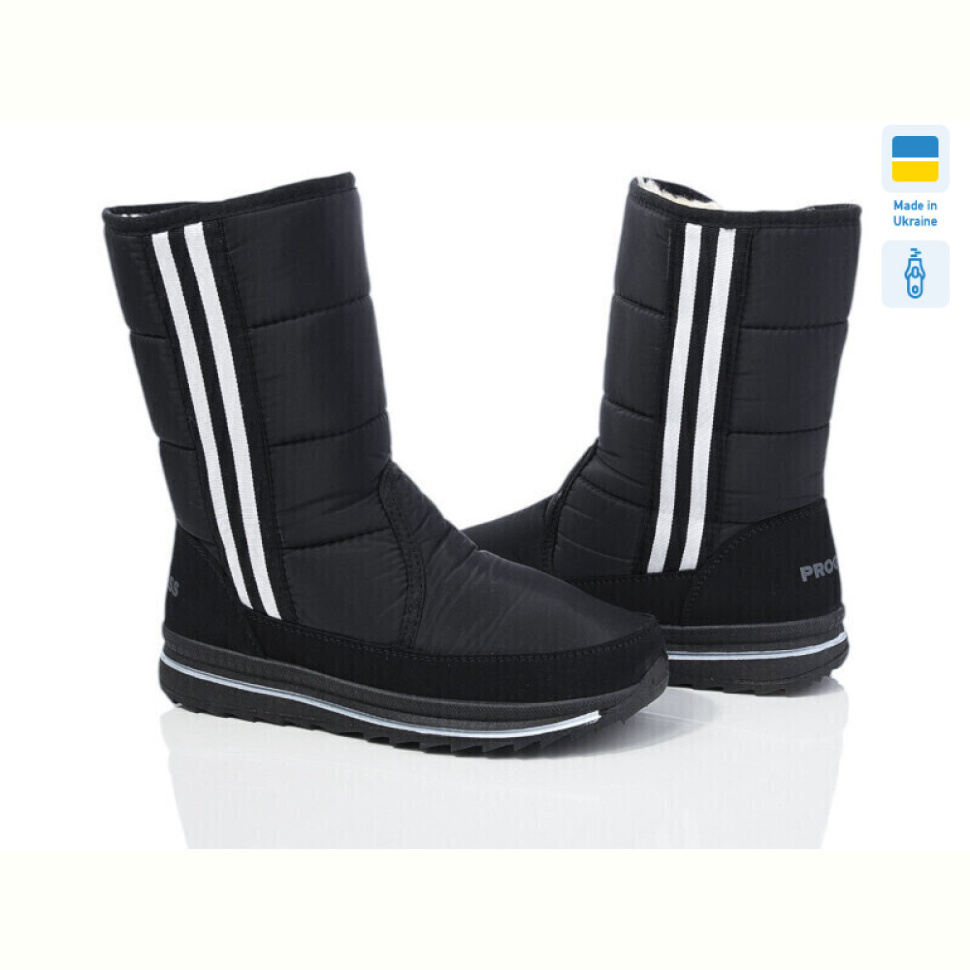 Дутики DeMur 5013 чорний 2025 Дутики DeMur 5013 чорний 2025