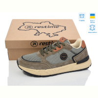 Кроссовки Restime FM026283 khaki