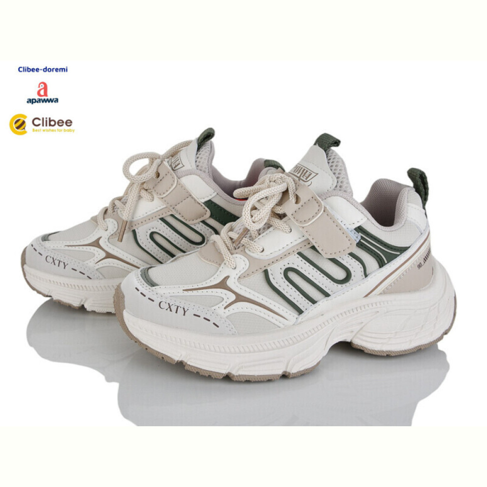 Кроссовки Clibee-Doremi ABC780 beige