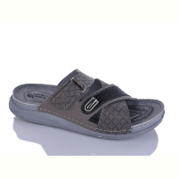 Шлепки Oscar 01-15 сірий к.