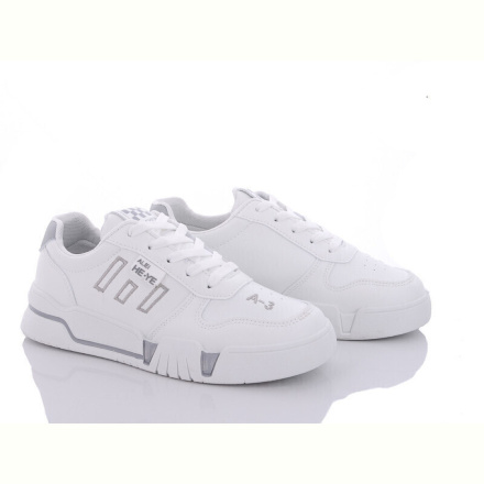 Кроссовки Violeta 149-12 white-grey