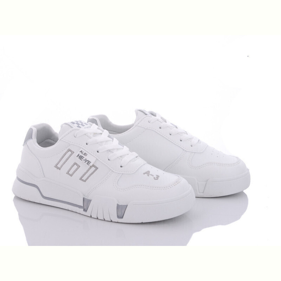 Кроссовки Violeta 149-12 white-grey