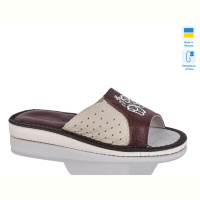 Шлепки Lot Shoes 1-4 бордовий