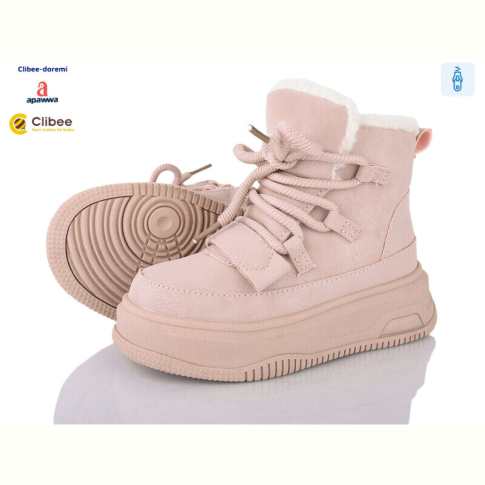 Ботинки Clibee-Doremi HB597-3 pink