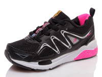 Кроссовки Kidsmix N3571b5 black-hotpink-white(25-27)
