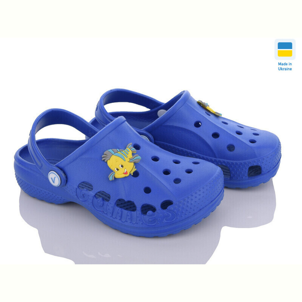Кроксы LiBang Крокси Віталія синій Кроксы LiBang Крокси Віталія синій