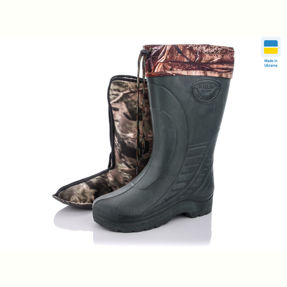 Сапоги из пены Крок Б9 зелений