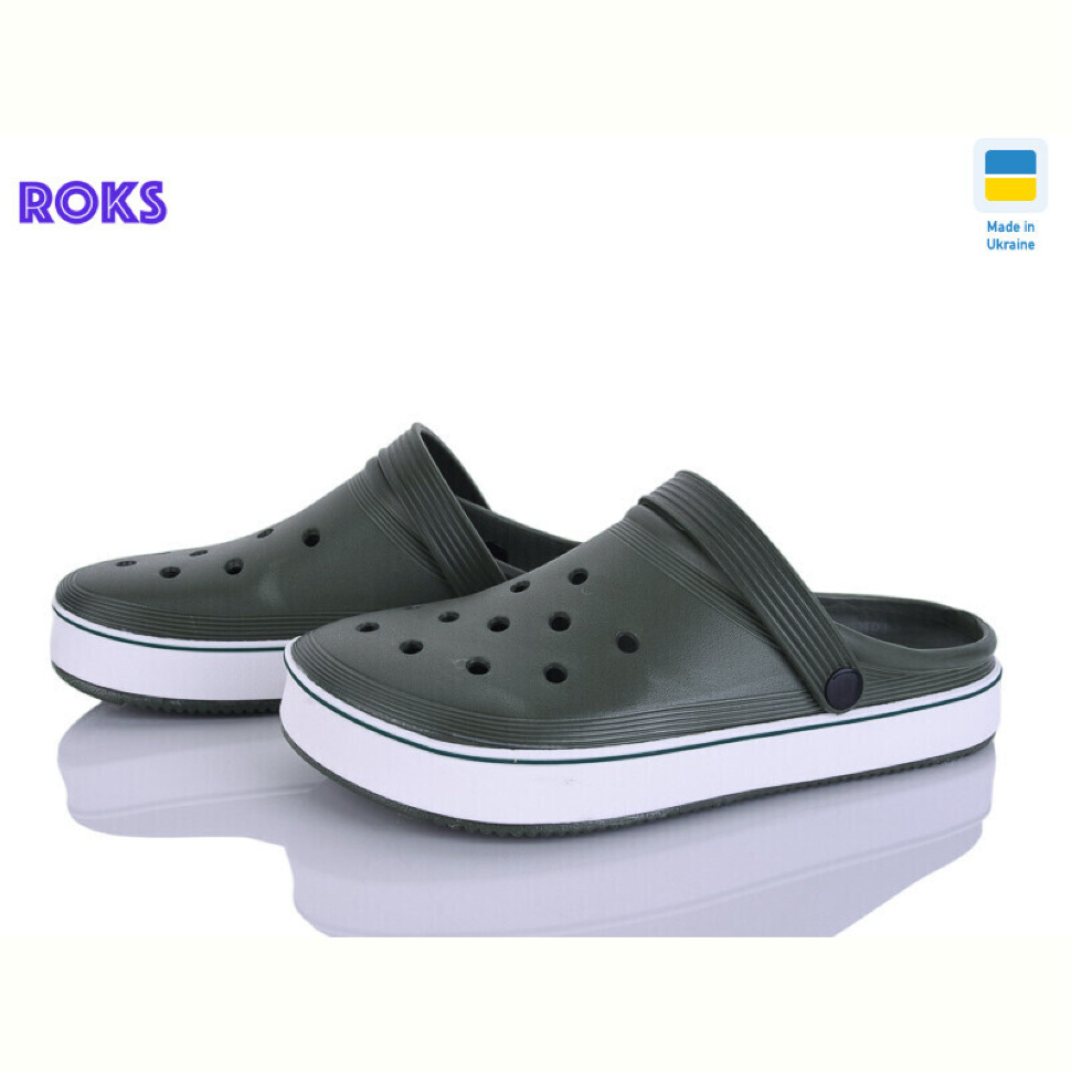 Кроксы Roks 1005 хакі