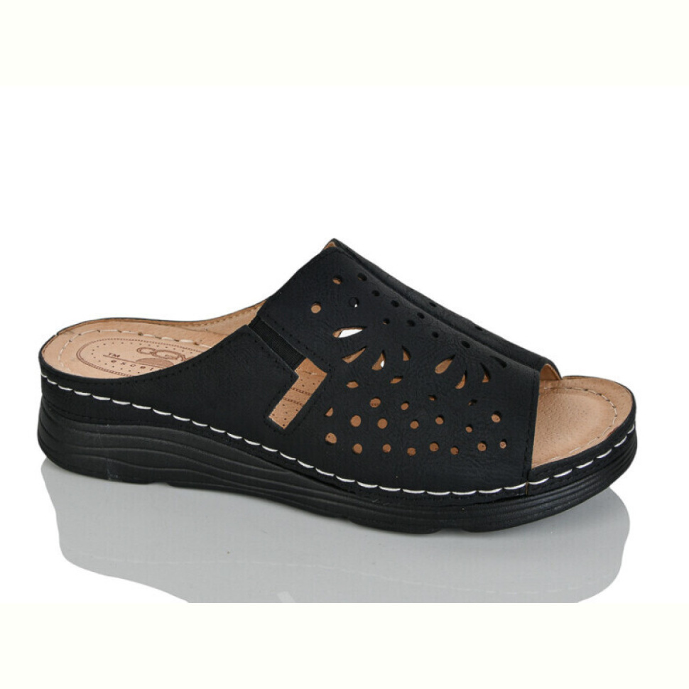 Шлепки Leguzaza H1-9 black