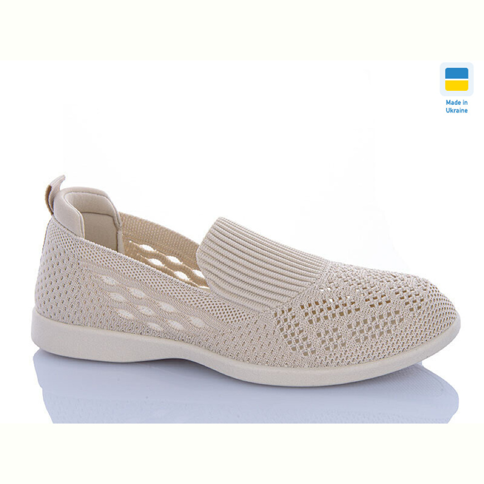 Туфли DeMur 6725 бежевий