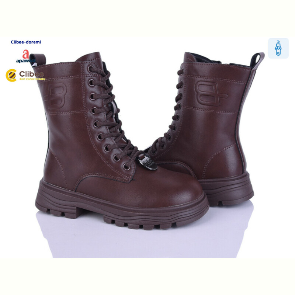 Ботинки Clibee-Doremi C9005 brown Ботинки Clibee-Doremi C9005 brown