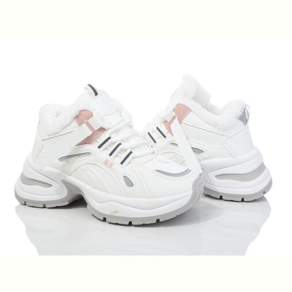 Кроссовки Violeta 20-1066-5 white-pink