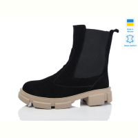 Ботинки Sali 505-3 ч.з.+беж.під. зима