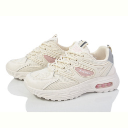 Кроссовки Violeta 176-35 beige-pink