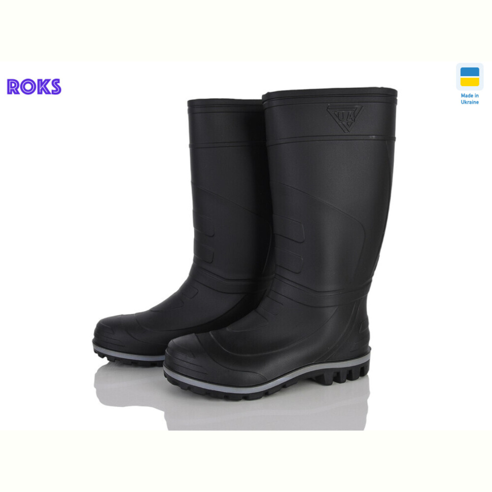Резиновая обувь Roks РБ101 чорний
